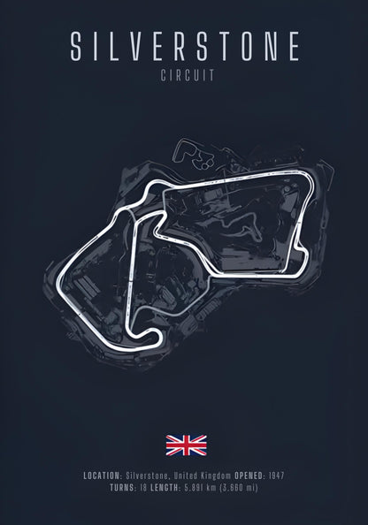 Silverstone | F1-Streckenlayout