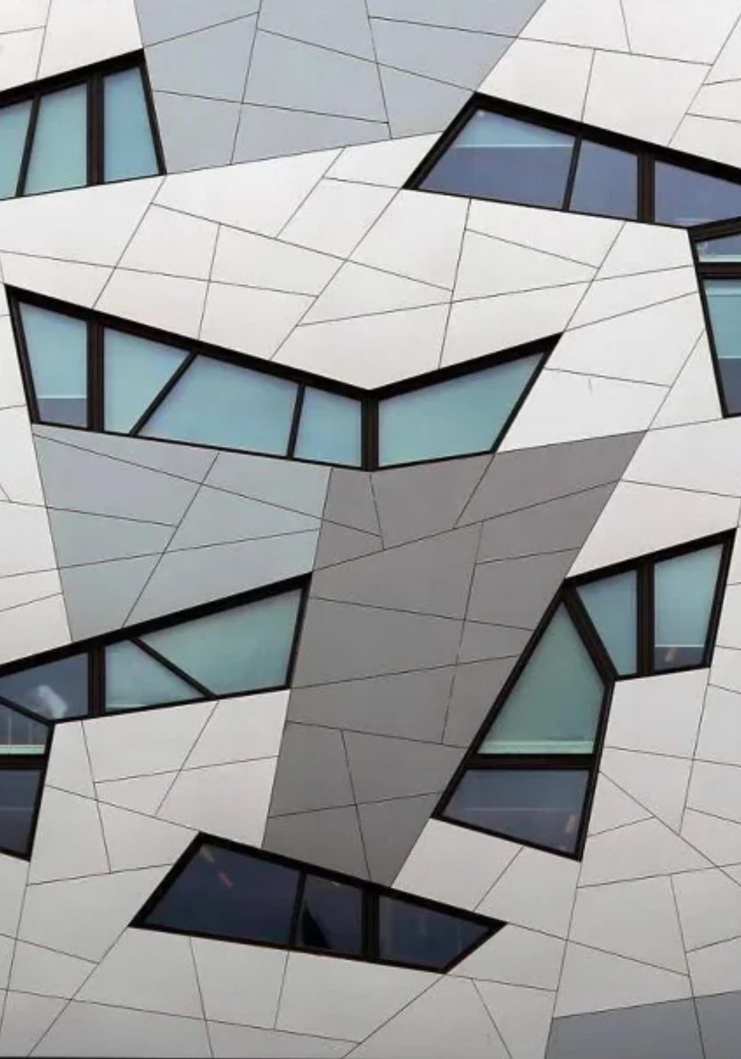 Bauhaus City Blocks | Geometric Modernism Poster | Abstract Art Print | Minimalist Wall Decor | Modern Home Decoration