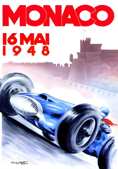 Monaco 1940 | Historische Rennsport-Illustrationen