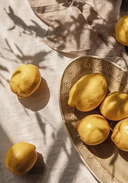 Italian Town Poster | Lemons | Home & Garden Decor | Wall Art