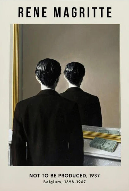 Rene Magritte | Surrealism | Not To Be Reproduced | 1937