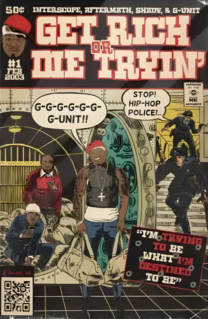 Music Comic | 50 Cent | Get Rich Or Die Tryin'