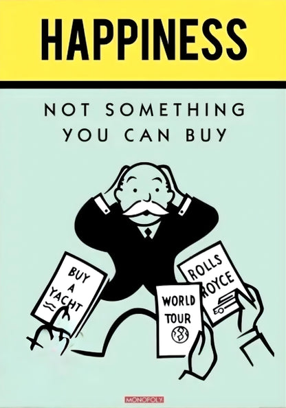 Monopoly Themaposter Kunst