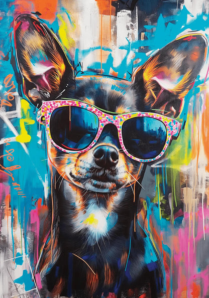 Böses Mädchen | Moderne Kunst