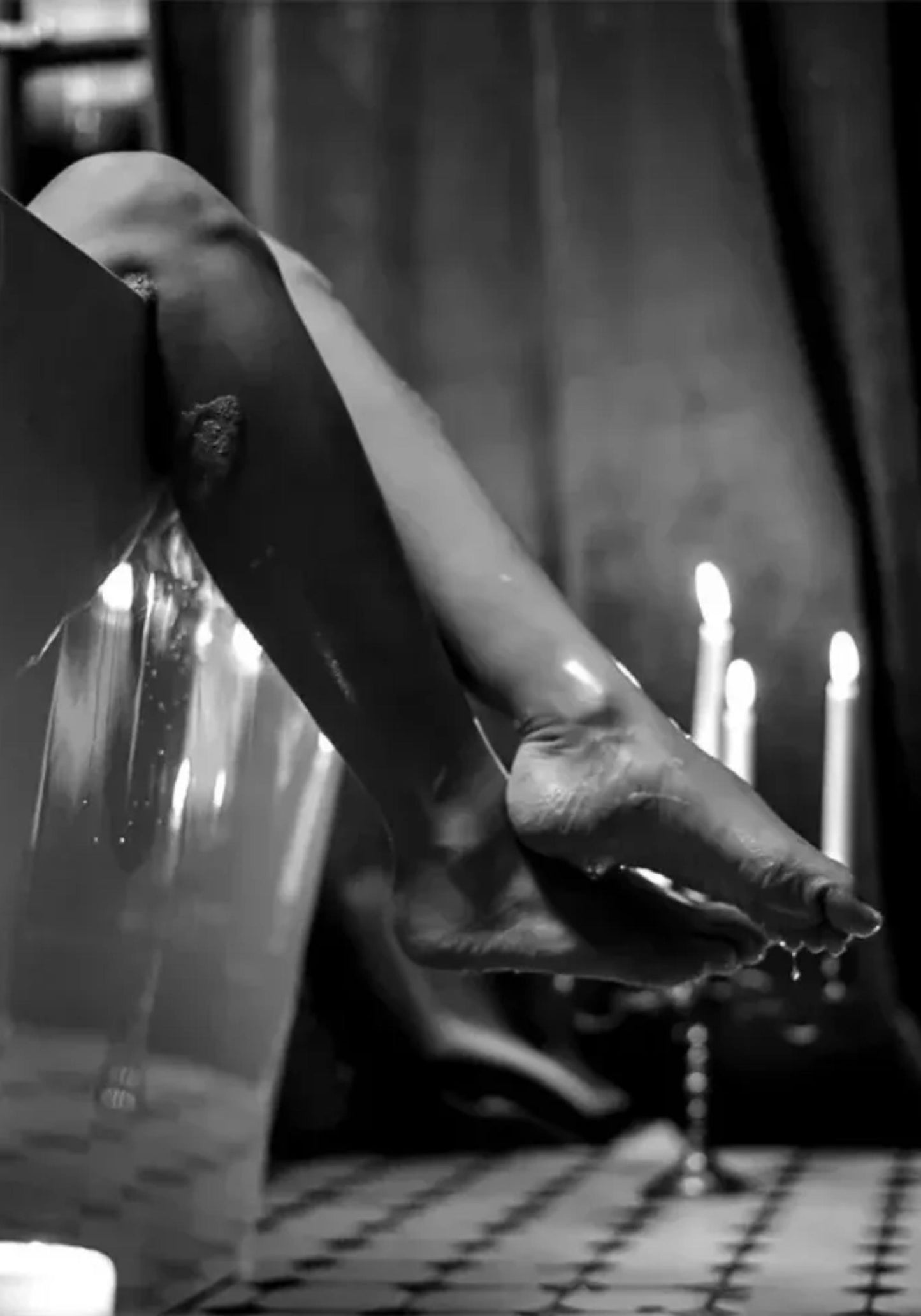 Marilyn bei Kerzenlicht