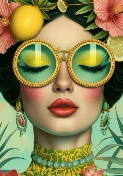 Floral Girl | Vintage Flower Sunglasses