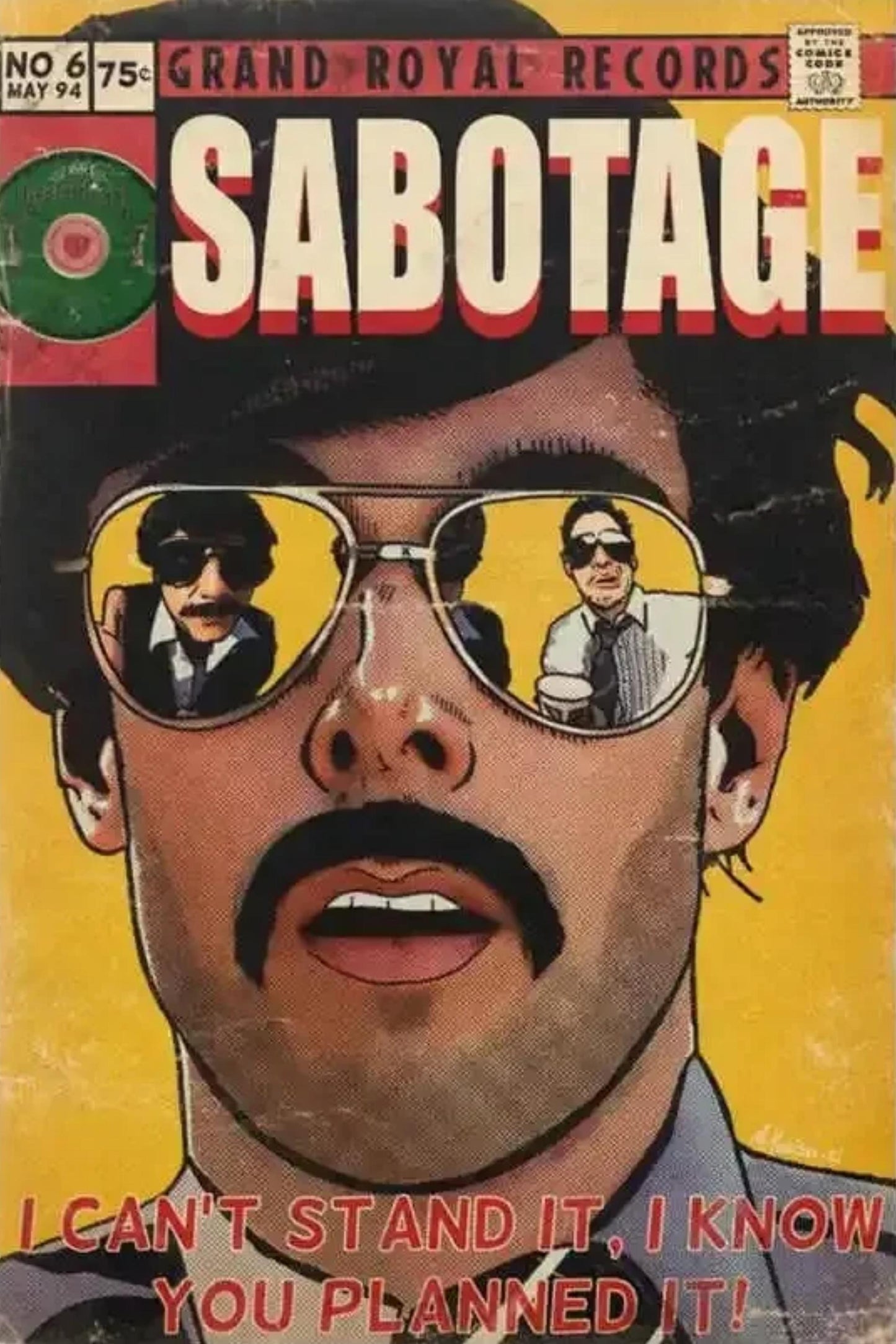 Beastie Boys | Sabotage | Musik-Comic-Kunst