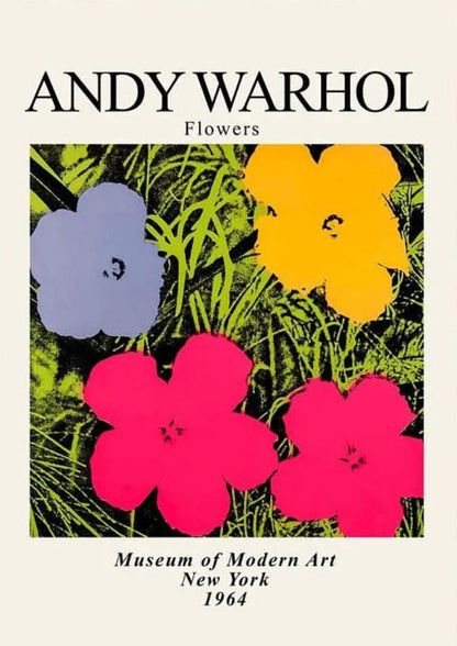 Andy Warhol | Lebendige Blumen, Reproduktion von 1964