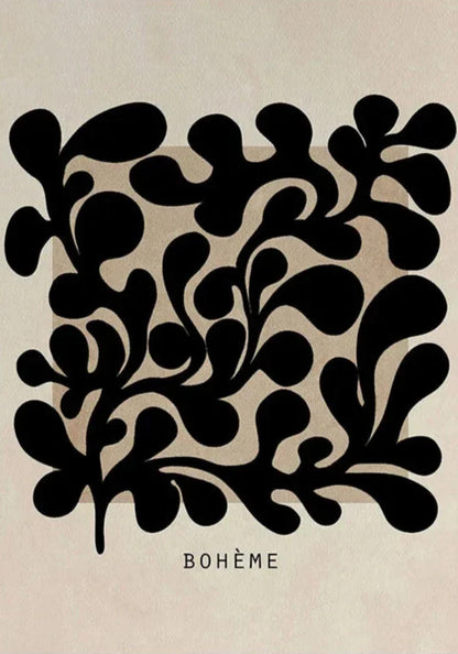 Elemental Flow Poster | Abstract Visual Artwork | Home Decor | Colorful Wall Art | Garden Aesthetic | Flowing Design Print