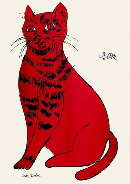 Sam die Katze | Andy Warhol Pop Art