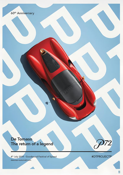 De Tomaso | Goodwood 2019 Rennen