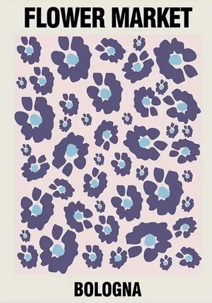 Blumenmarkt | Bologna | Kultplakat