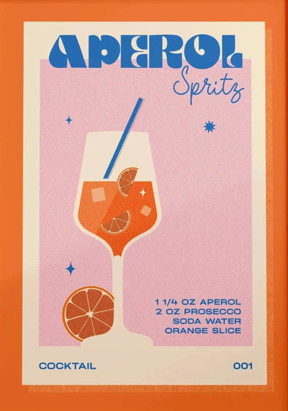 Aperol Spritz | Vintage-Cocktailkunst