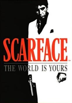 "Scarface" Movie Poster | The World Is Yours | Tony Montana