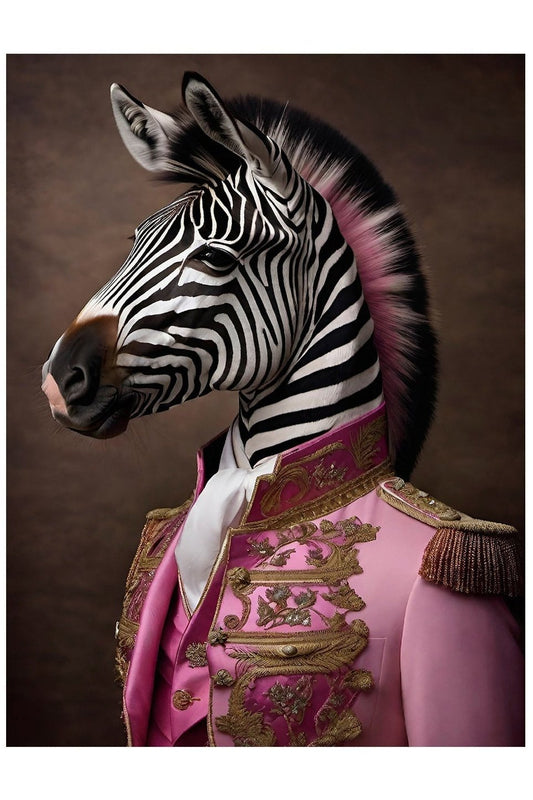 Royal Punk Tiere | Zebra