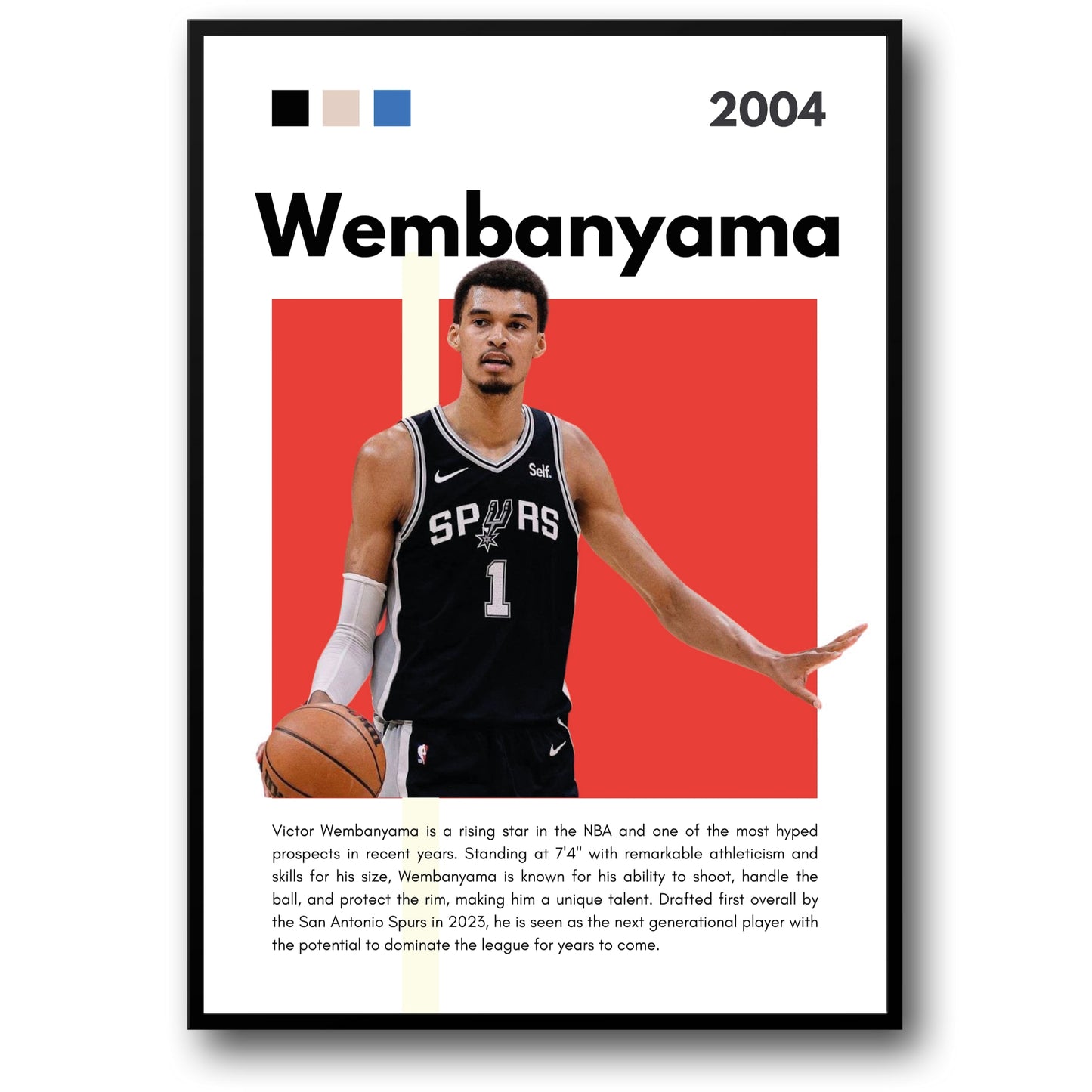 Victor Wembanyama | Spurs 2023 | Iconic Jersey