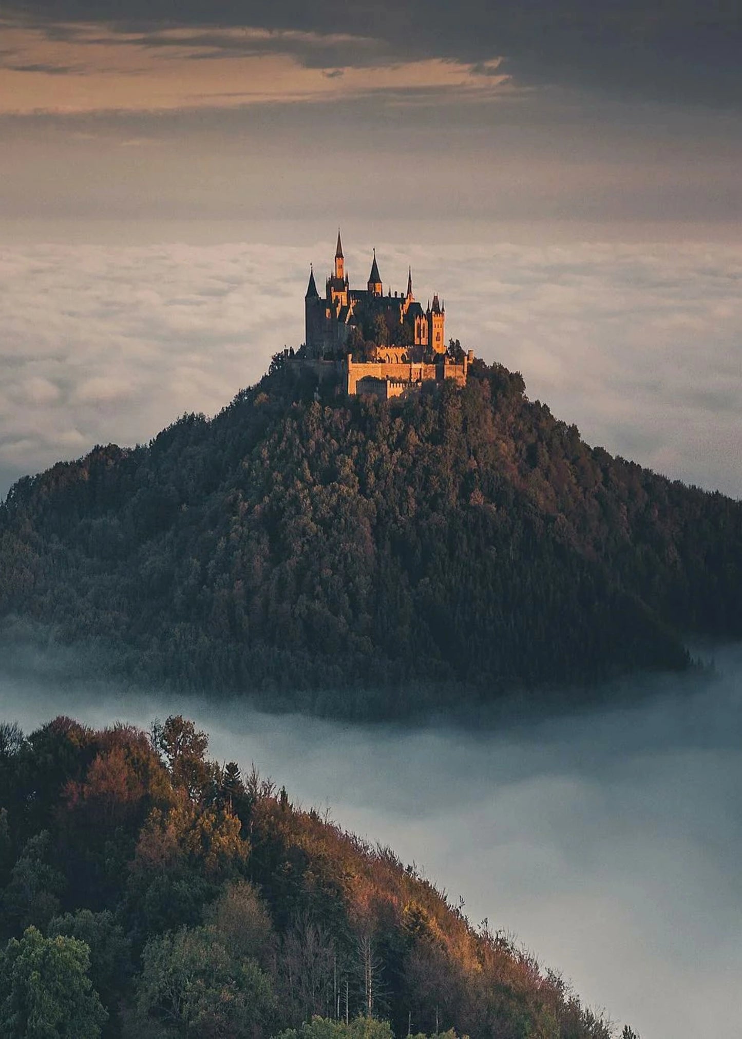 Majestic European Castles | Germany | Bisingen | 1850 | Hohenzollern Castle