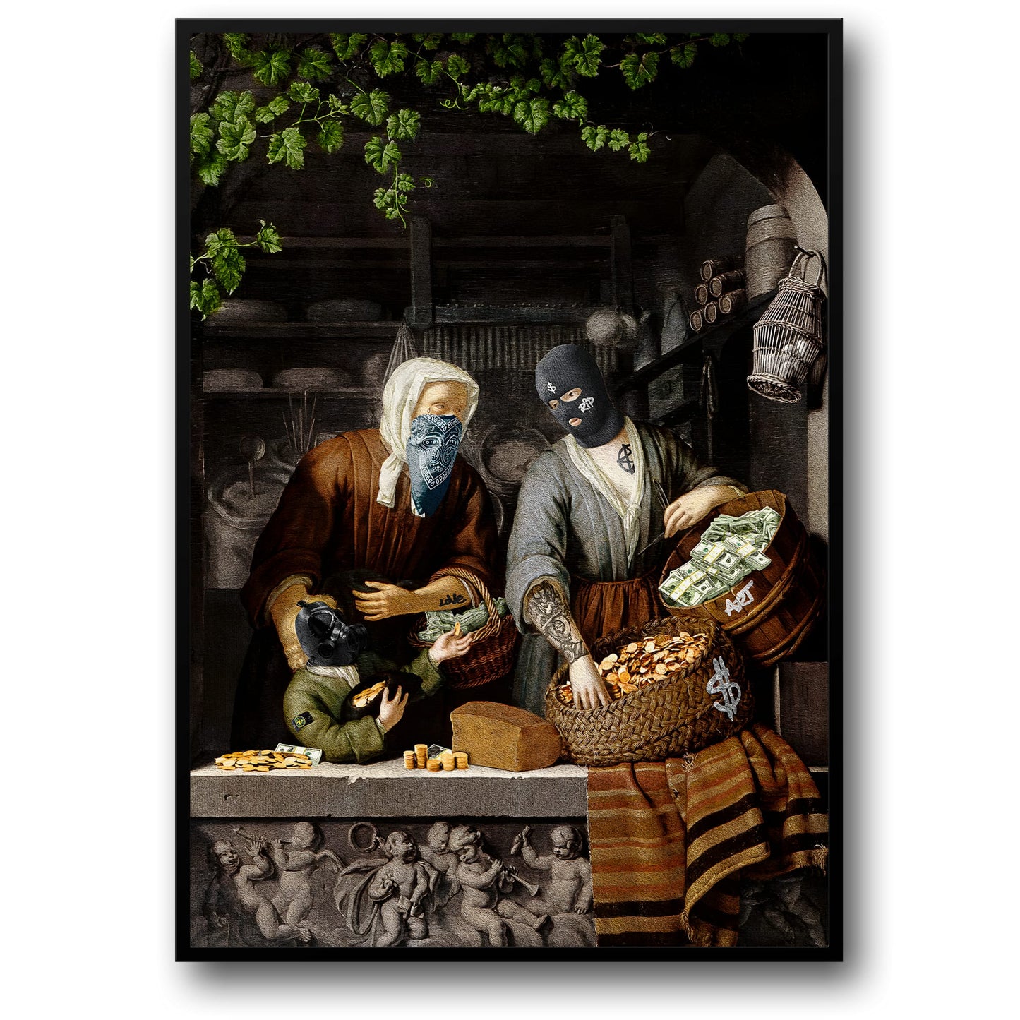 Modern Still Life | Characters & Masks | Street Art