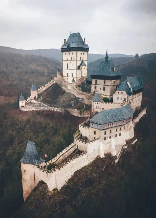 Majestic European Castles | Czech Republic | Karlštejn | 1348 | Karlštejn Castle