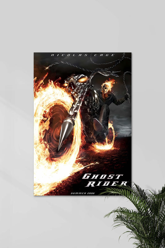 Ghost Rider Nicolas Cage | Ghost Rider | Affiche du film d'horreur