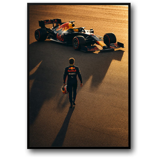MAX VERSTAPPEN AT SUNSET