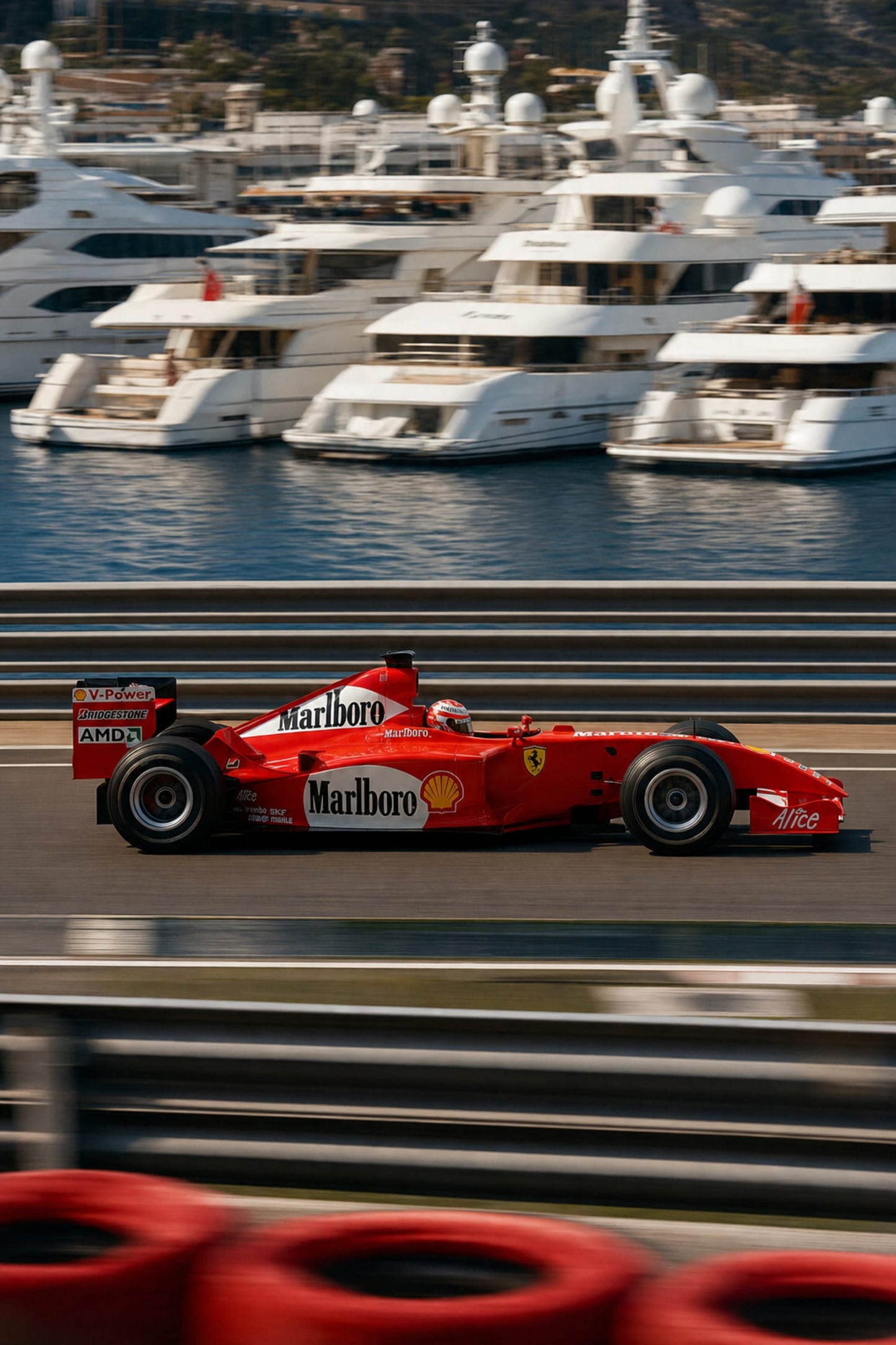SCHUMACHER'S FERRARI