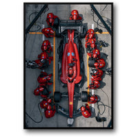 FERRARI PIT STOP