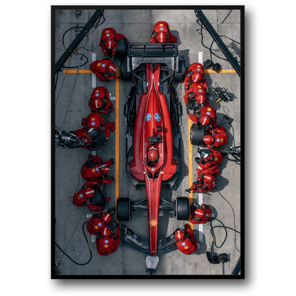 FERRARI PIT STOP