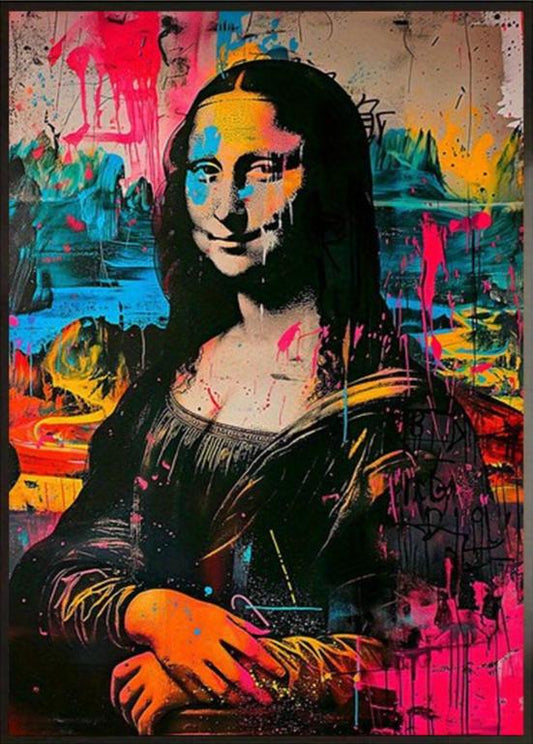 Modern Punk Renaissance | Mona Lisa Graffiti