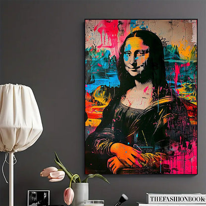 Modern Punk Renaissance | Mona Lisa Graffiti