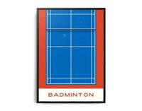 Die Geometrie des Sieges | Badmintonfeld