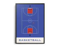 Die Geometrie des Sieges | Basketballfeld