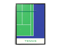 Die Geometrie des Sieges | Kunst auf dem Tennisplatz