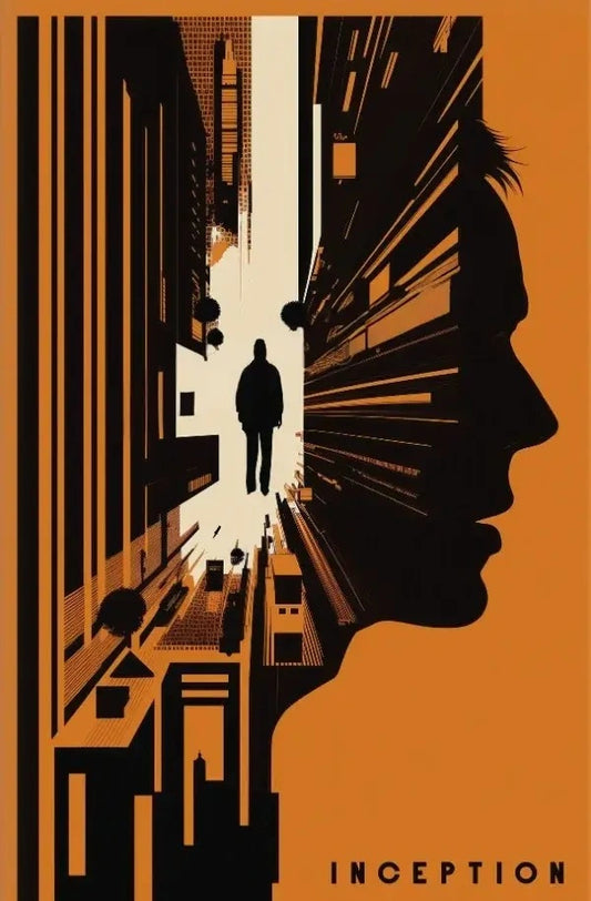 Inception | Dom Cobb | Christopher Nolan | Mind-Bending Dreamscape Posters