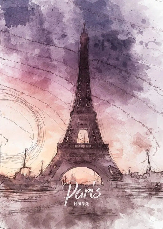 Eiffel Tower | Paris | France | 19th Century Engineering Marvel | French Architectural Landmarks | Iconic Structures Posters