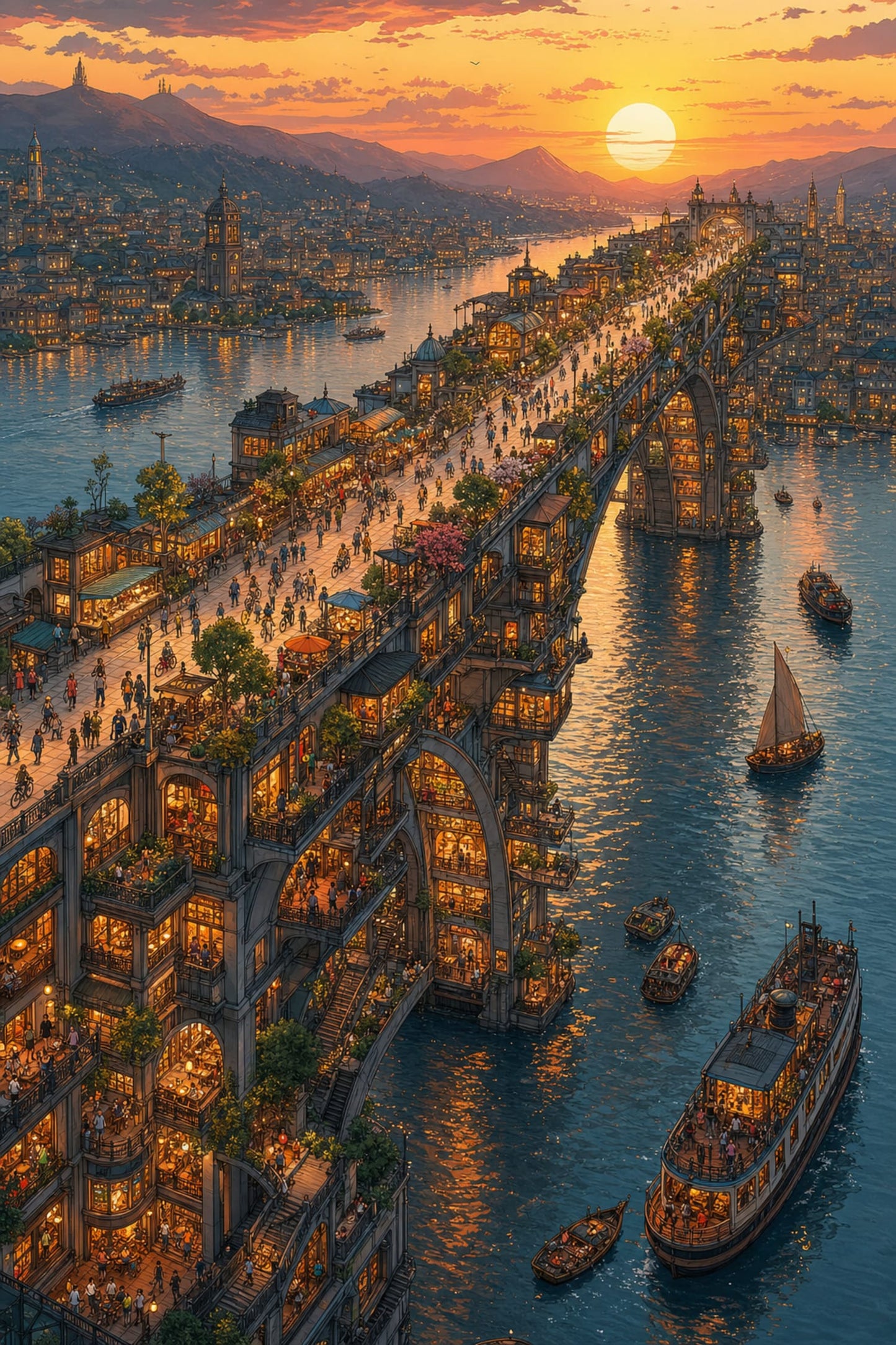 FANTASY CITYSCAPE