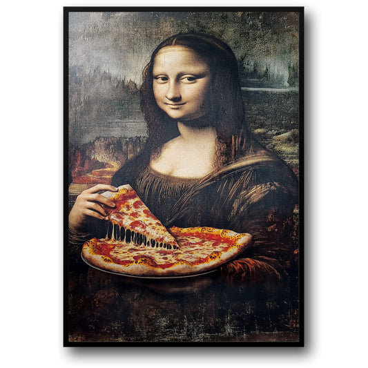 Renaissance Ikon | Moderne Pizza Humor | Rustieke Decor
