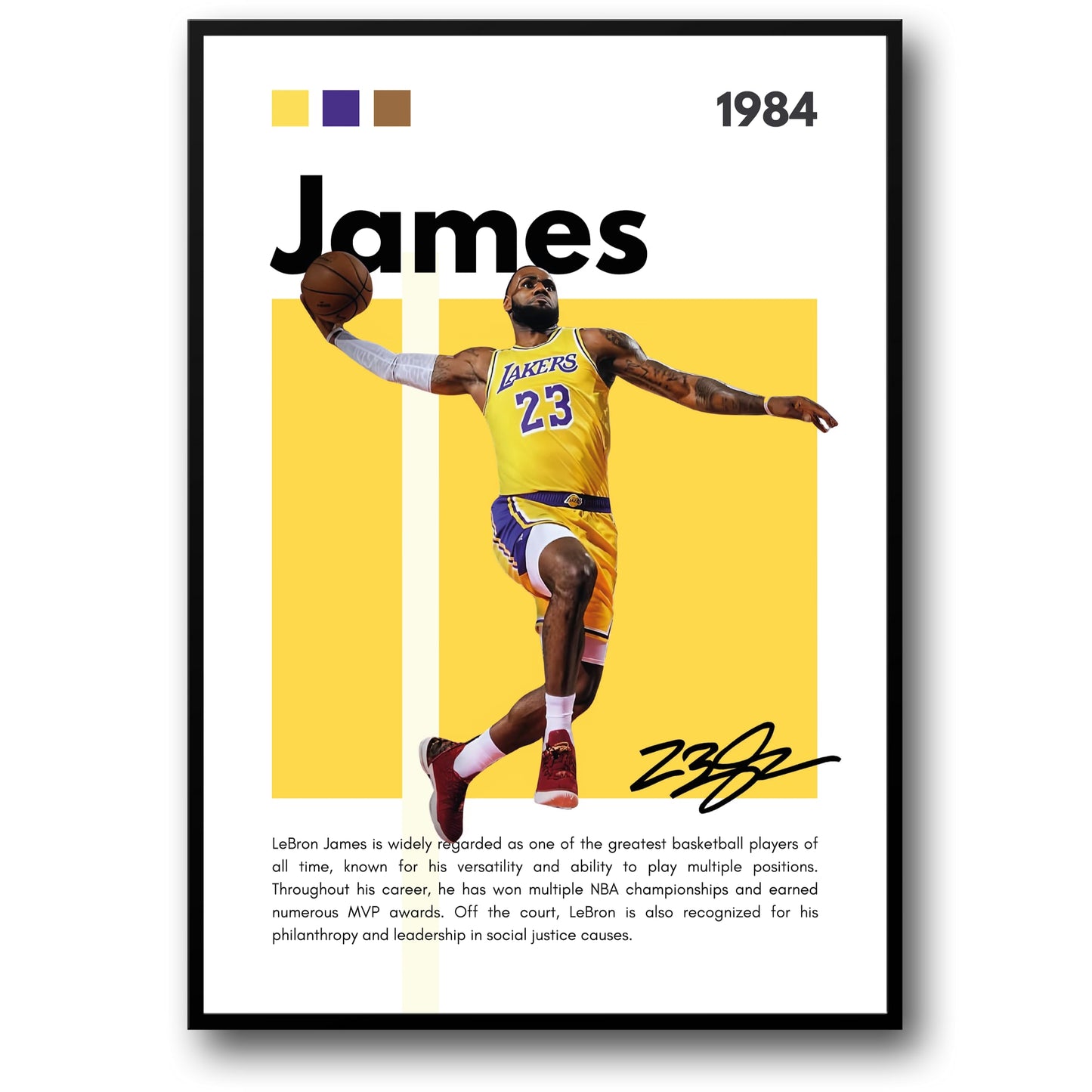 Lakers No. 23 | Dynamic Basketball Legend