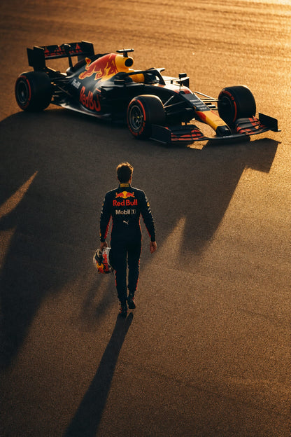 MAX VERSTAPPEN AT SUNSET