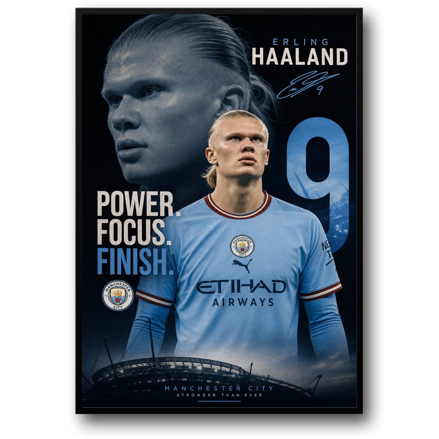 ERLING IN BLUE