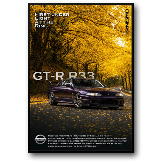 Nissan GT-R R33 | Nürburgring Champion | Iconic Racing Heritage
