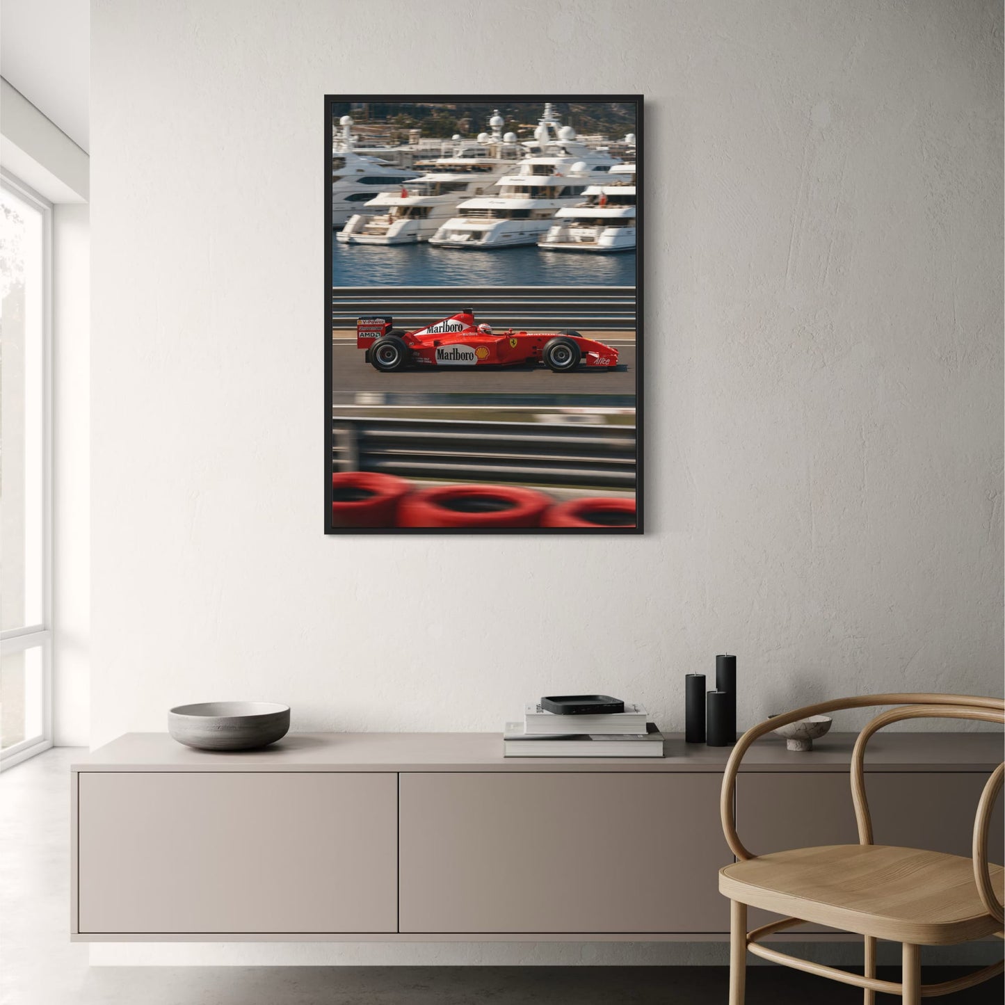 SCHUMACHER'S FERRARI