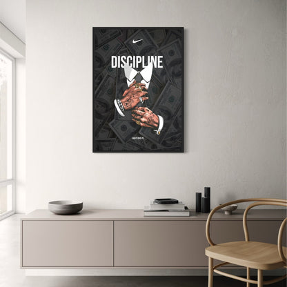 Discipline Motivation | Graphic Tattooed Hands | Just Do It