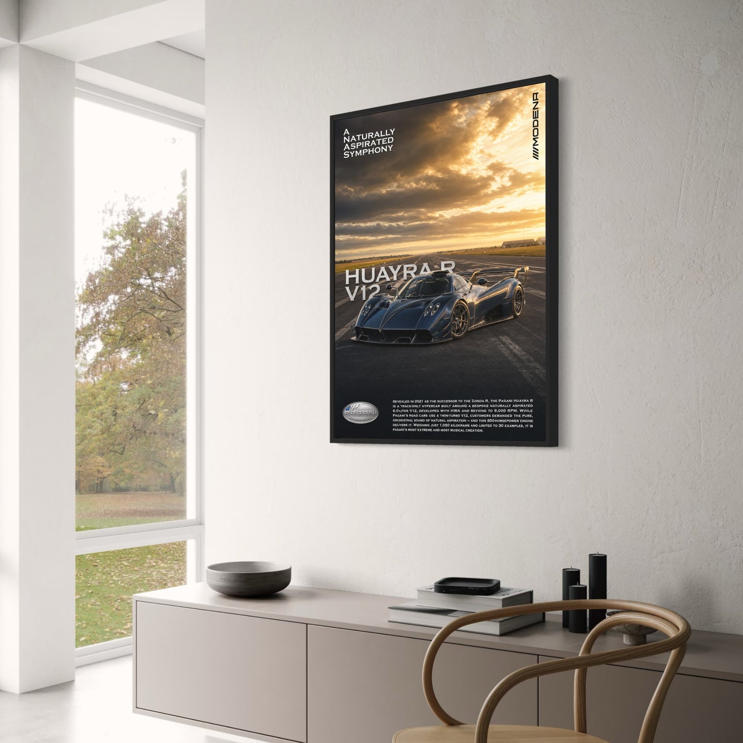 Pagani Huayra R V12 | Luxury Hypercar Art | Automotive Wall Print | High-Quality Poster for Car Enthusiasts | Exotic Sports Car Decor | Perfect Gift for Car Lovers | Motorsport Art Print | Exclusive Design Poster