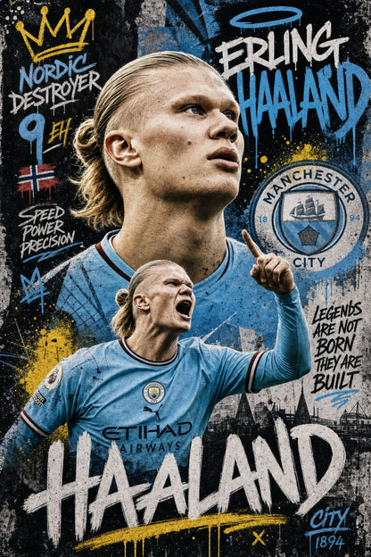 ERLING HAALAND: NORDIC FLAIR
