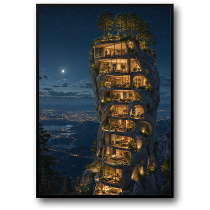 FUTURISTIC CLIFFSIDE