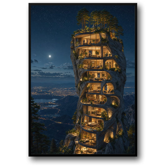 FUTURISTIC CLIFFSIDE