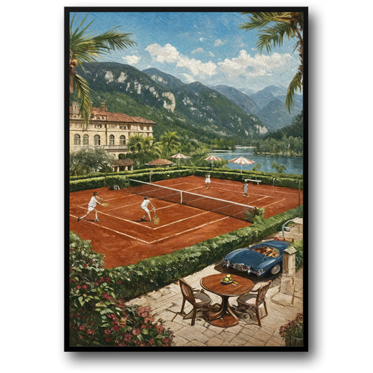 TENNIS AM SEE