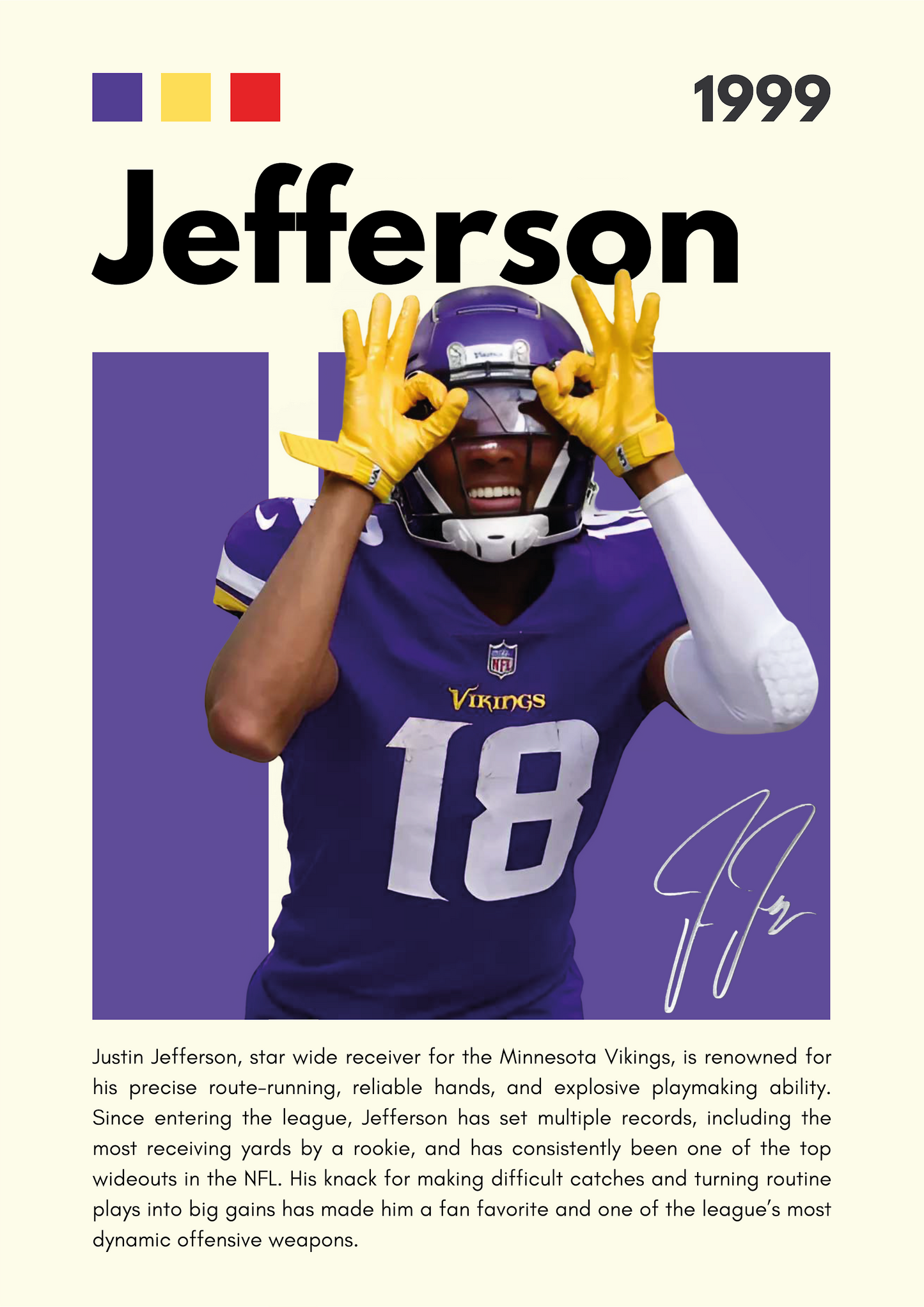 Justin Jefferson Iconic Catch | Minnesota Vikings | NFL