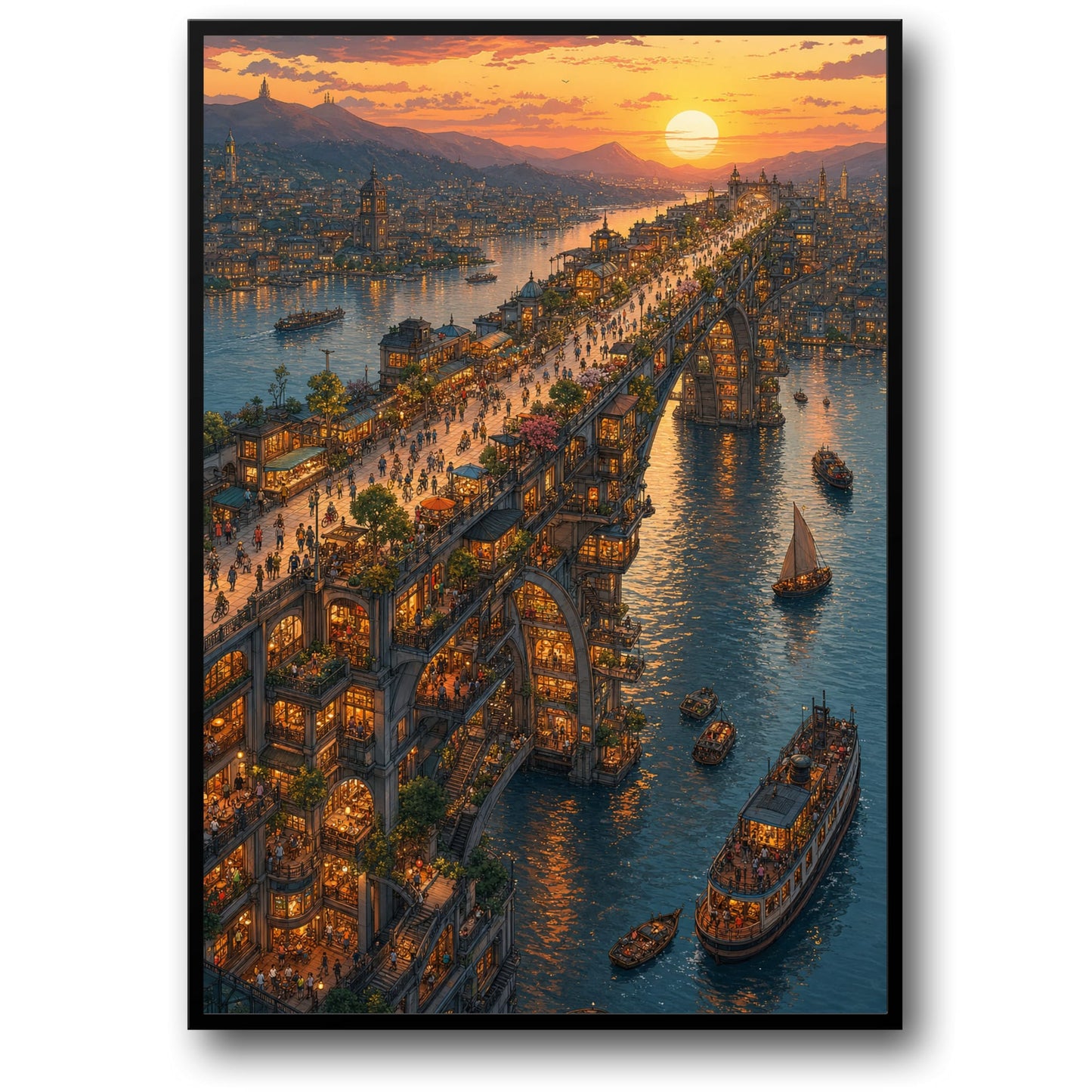 FANTASY CITYSCAPE